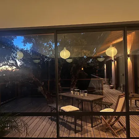 Villa Japanese-style Wooden House Near Uzes With Pool And Beautiful View *