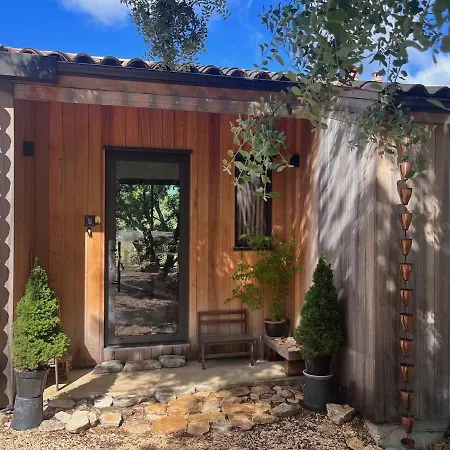Japanese-style Wooden House Near Uzes With Pool And Beautiful View Villa Saint-Siffret