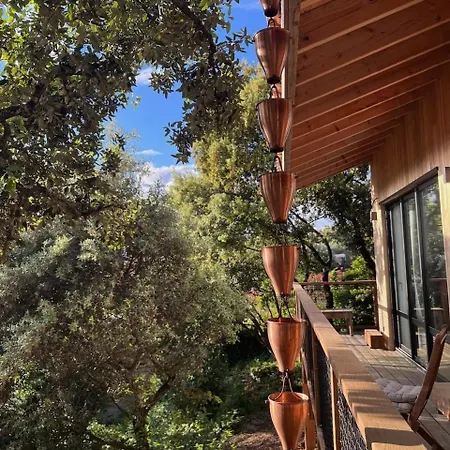 Villa Japanese-style Wooden House Near Uzes With Pool And Beautiful View Saint-Siffret